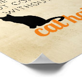 かわいい猫引用文ポスターユーモア猫好き ポスター (角)