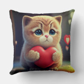 かわいい猫枕猫好き クッション (裏面)