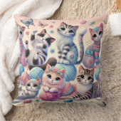 かわいい猫枕 クッション (ブランケット)