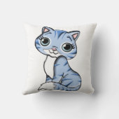 かわいい猫枕 クッション (裏面)