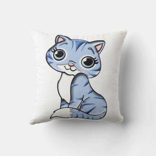 かわいい猫枕 クッション (裏面)