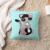 かわいい猫枕 クッション (ブランケット)
