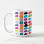 かわいい猫柄 コーヒーマグカップ (左)