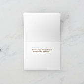 かわいい猫犬イラストレーション サンキューカード (内部)