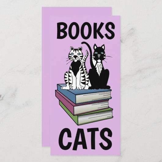 かわいい猫猫ブックマーク (正面/裏面)