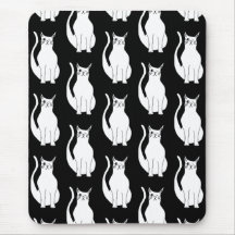 かわいい猫白黒柄の漫画