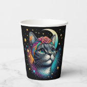 かわいい猫紙カップ！ 紙コップ (裏面)