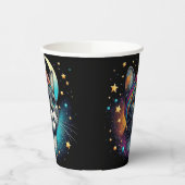 かわいい猫紙カップ！ 紙コップ (左)