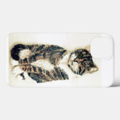 かわいい猫絵画の虎猫 Case-Mate iPhoneケース (裏面 (横))