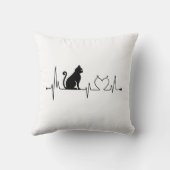 かわいい猫装飾用クッション クッション (裏面)