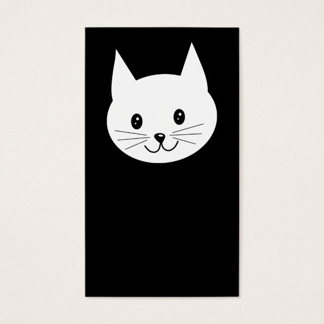 かわいい猫顔。 (正面)