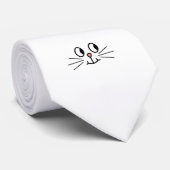 かわいい猫顔。 ネクタイ (ロール)