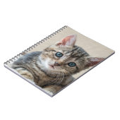 かわいい猫顔 ノートブック (左側)