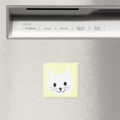 かわいい猫顔。 マグネット (インサイチュ (食洗機))