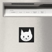 かわいい猫顔。 マグネット (インサイチュ (食洗機))