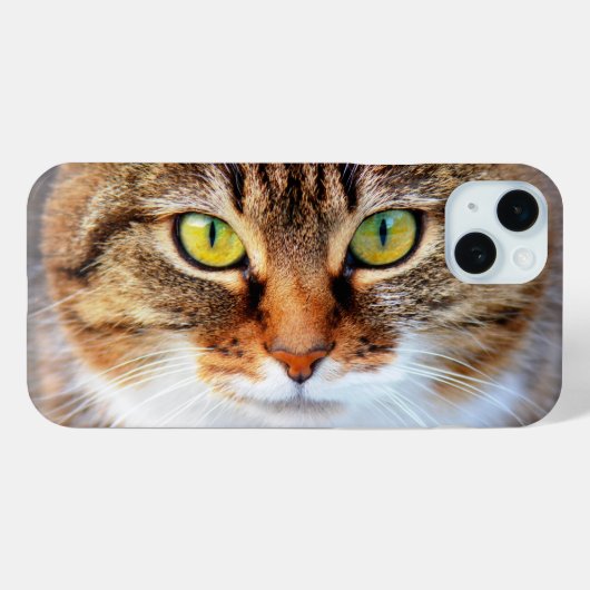 かわいい猫顔 Case-Mate iPhoneケース (裏面 (横))