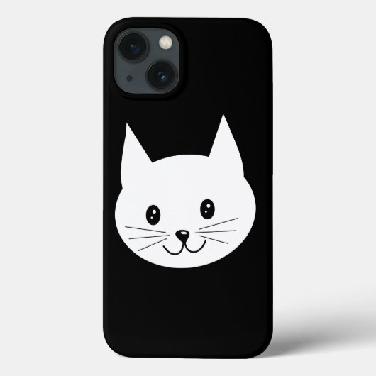かわいい猫顔。 Case-Mate iPhoneケース (裏面)