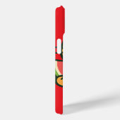 かわいい猫食べのスイカ – かわいいiPhone 15 Case-Mate iPhoneケース (裏面 / 右)