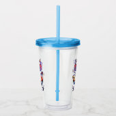 かわいい猫食べラーメン – かわいい日本の麺 アクリルタンブラー (右)