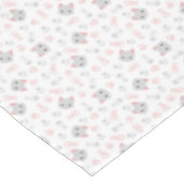 かわいい猫骨 テーブルクロス (アングル)