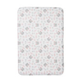 かわいい猫骨 バスマット (正面縦)