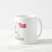 かわいい猫鯉のぼり コーヒーマグカップ (正面右)