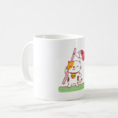 かわいい猫鯉のぼり コーヒーマグカップ (正面左)