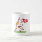 かわいい猫鯉のぼり コーヒーマグカップ (中央)