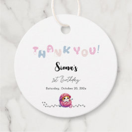 かわいい猫1歳の誕生日 フェイバータグ