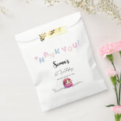 かわいい猫1歳の誕生日 フェイバーバッグ (封をした状態)