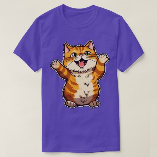 かわいい猫12 Tシャツ (デザイン正面)