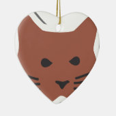 かわいい猫2 セラミックオーナメント (右)