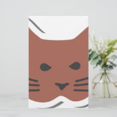 かわいい猫2 便箋 (スタンド正面)