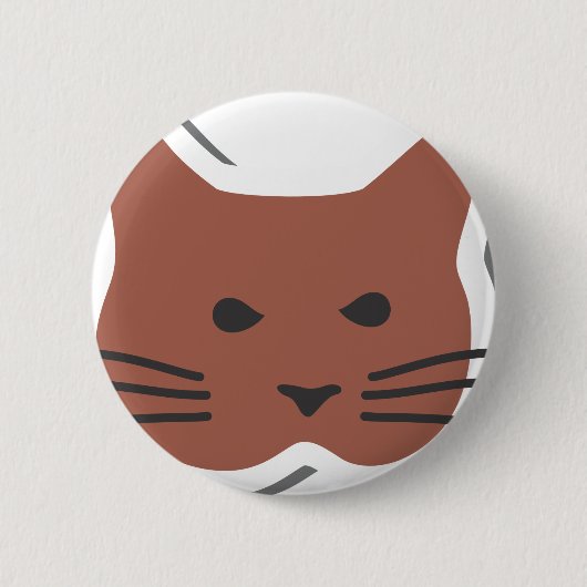 かわいい猫2 缶バッジ (正面)