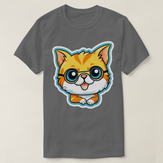 かわいい猫41 Tシャツ (デザイン正面)