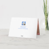 かわいい猫「お母さん」バレンタイン シーズンカード (裏面)