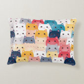 かわいい猫 アクセントクッション (裏面)