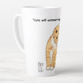 かわいい猫 カフェラテマグ