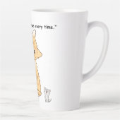 かわいい猫 カフェラテマグ (右)