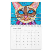 かわいい猫 カレンダー (1月 2026)