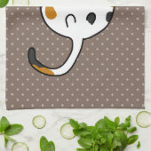 かわいい猫 キッチンタオル (折り畳み)