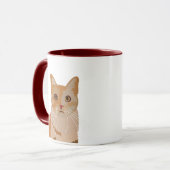 かわいい猫 キティ ネコ マグカップ (正面左)