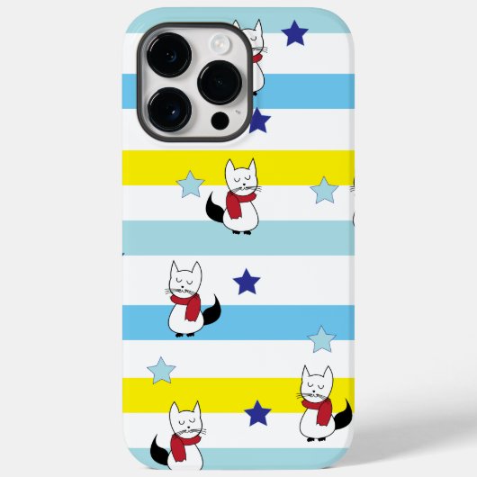 かわいい猫 キティ 猫 Case-Mate iPhoneケース (裏面)