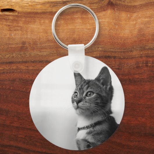 かわいい猫 キーホルダー (正面)