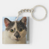 かわいい猫 キーホルダー (裏面)