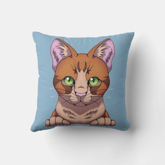 かわいい猫 クッション (裏面)