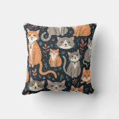 かわいい猫 クッション (裏面)