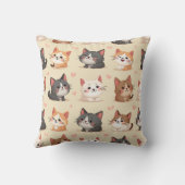 かわいい猫 クッション (裏面)