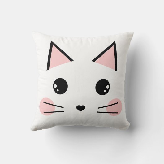 かわいい猫 クッション (裏面)