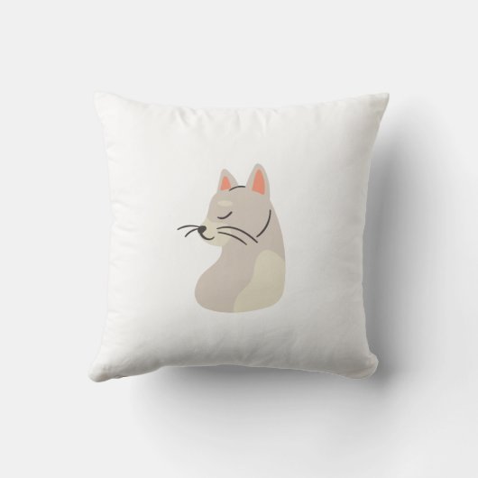 かわいい猫 クッション (裏面)